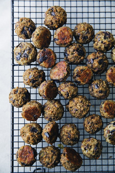 Vegan Aubergine Polpette Vegan Aubergine Polpette