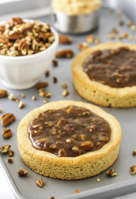 Crumbl Pecan Pie Cookies