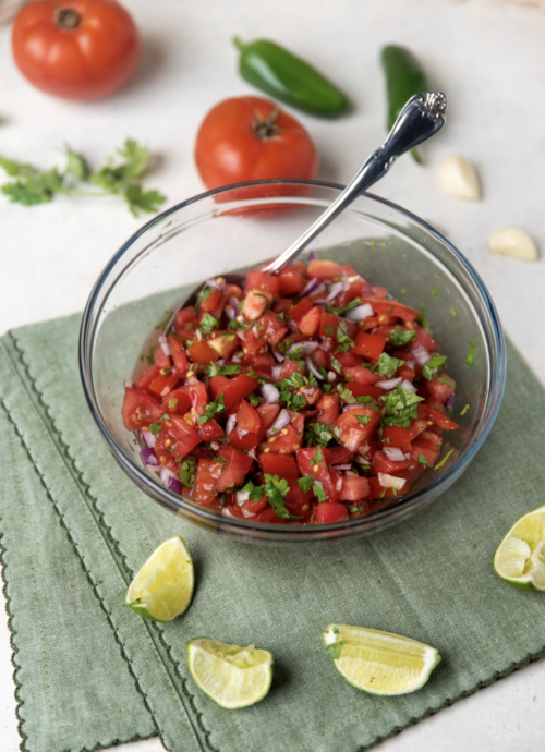 Easy Pico de Gallo (Low Carb, Keto, Gluten Free)