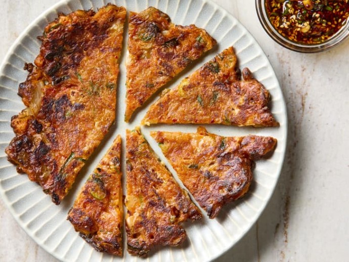 Kimchi Pancake (Kimchi Jeon)