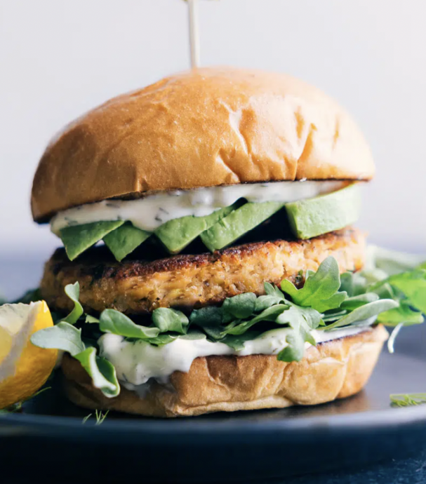 All-time favorite Salmon Burgers