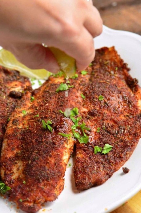 Blackened Tilapia Blackened Tilapia