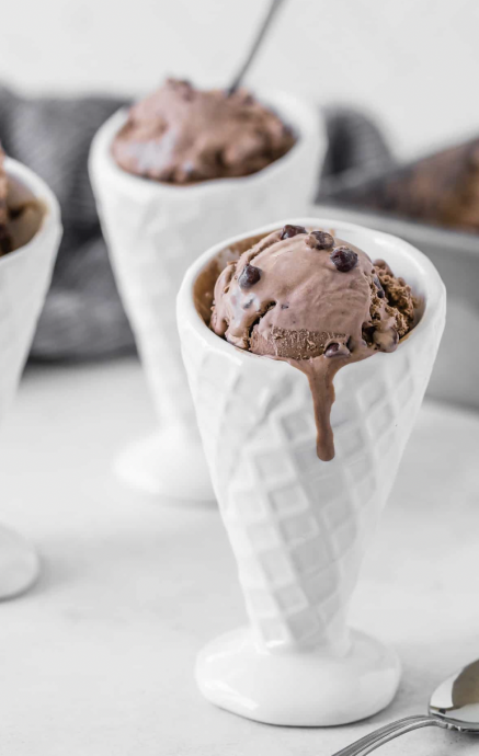 No Churn Chocolate Ice Cream (Double Chocolate!)