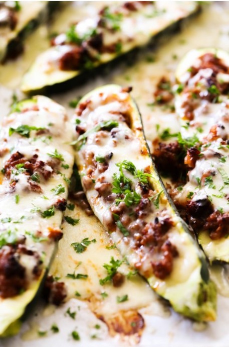 Italian Zucchini Boats