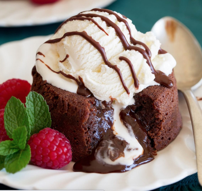 Molten Chocolate Lava Cakes