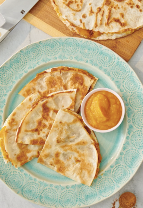 Sweet Pumpkin Quesadilla