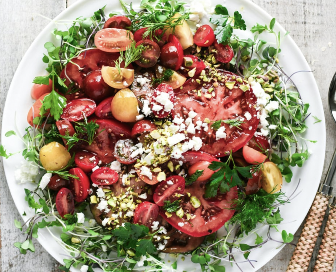 Marinated Tomato Salad