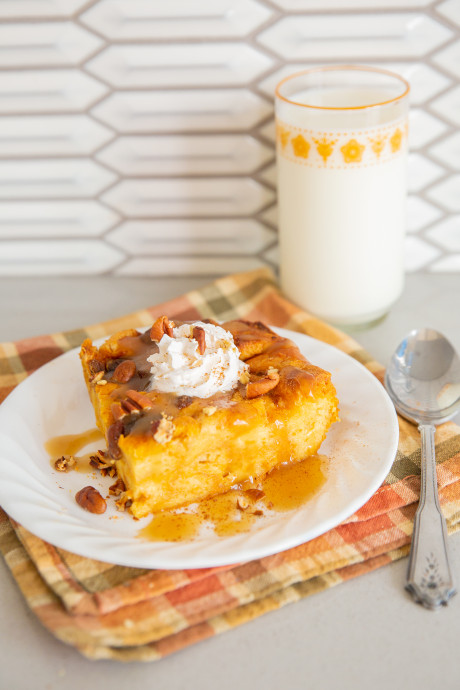 Pumpkin Bread Pudding