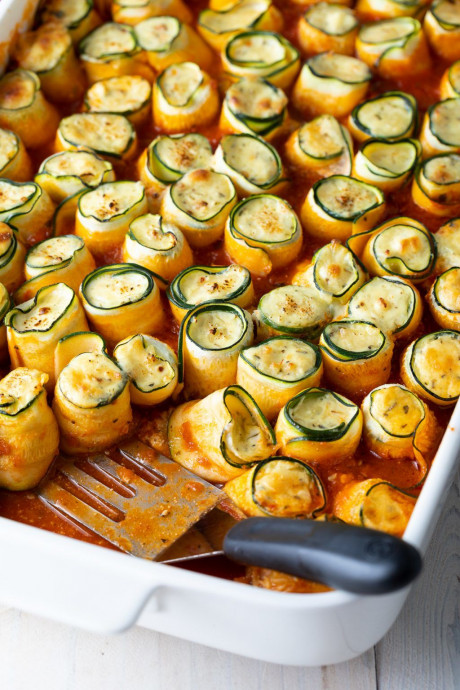 Lasagna Roll-Ups (Made With Zucchini!)