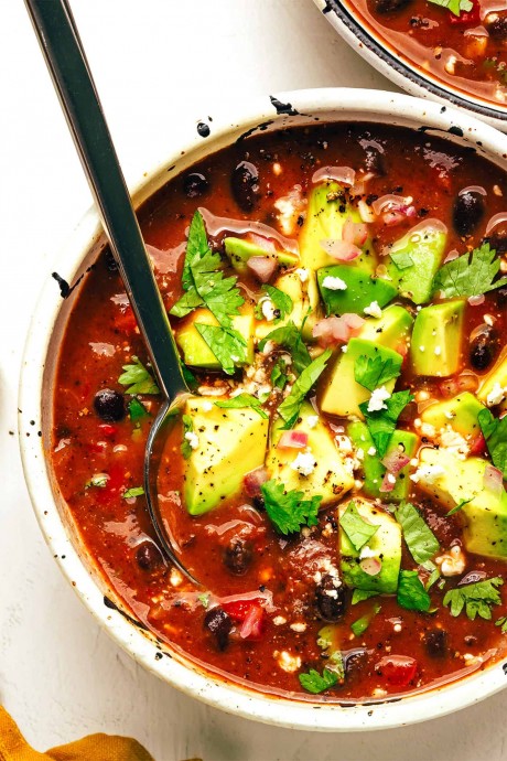 Quick Black Bean Soup