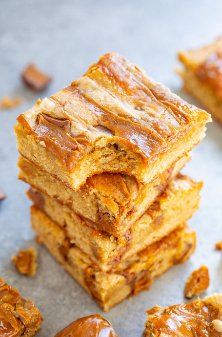 Dulce de Leche Caramel Bars