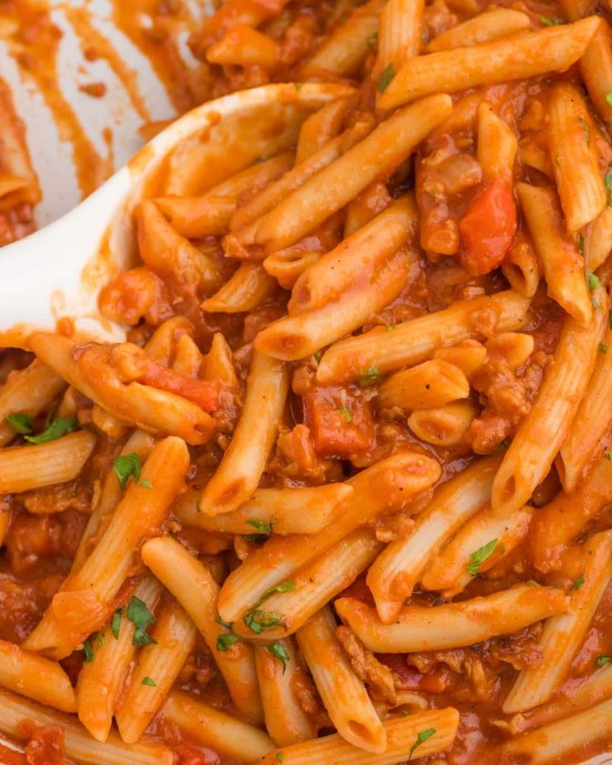 Sloppy Joe Pasta