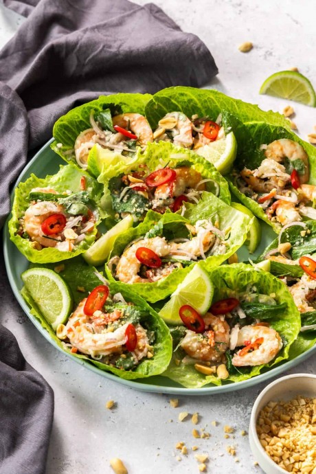 Thai-Inspired Prawn Salad