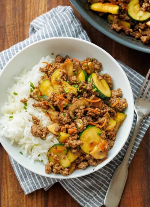 Ground Beef Stir Fry