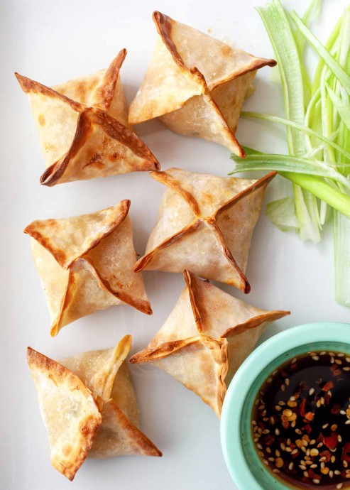 Air Fryer Crab Rangoon