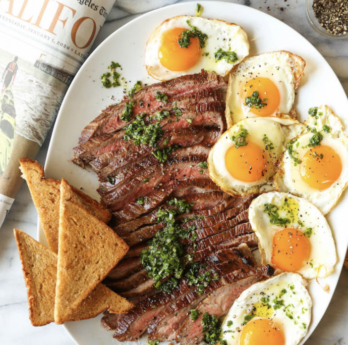 BEST EVER STEAK AND EGGS