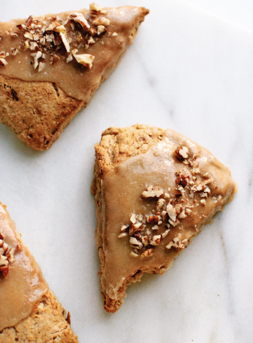 Vegan Banana Nut Scones