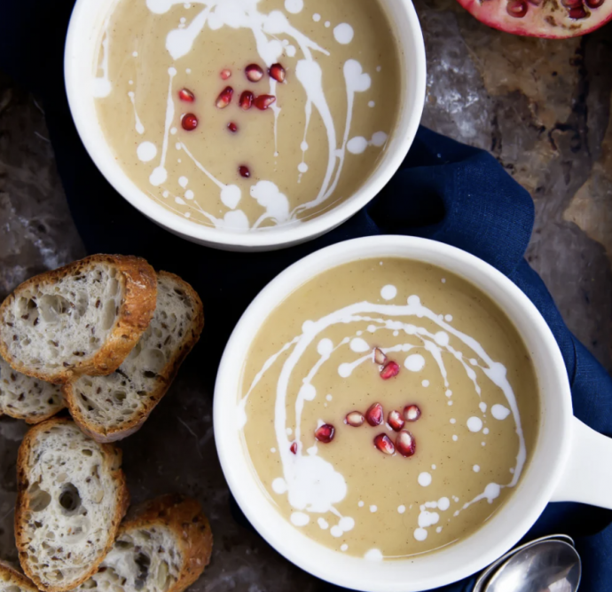 Vegan White Bean & Roasted Butternut Squash Soup