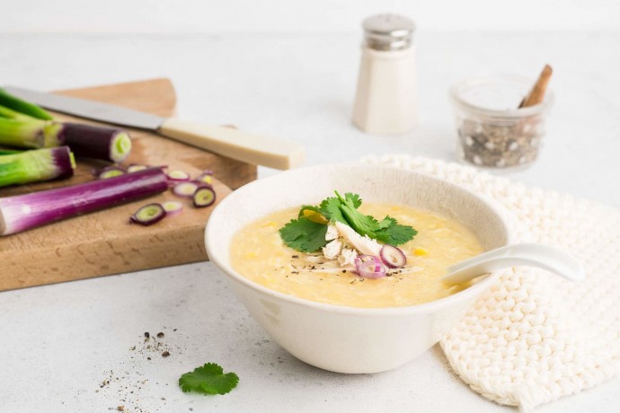 Chinese Chicken and Corn Soup