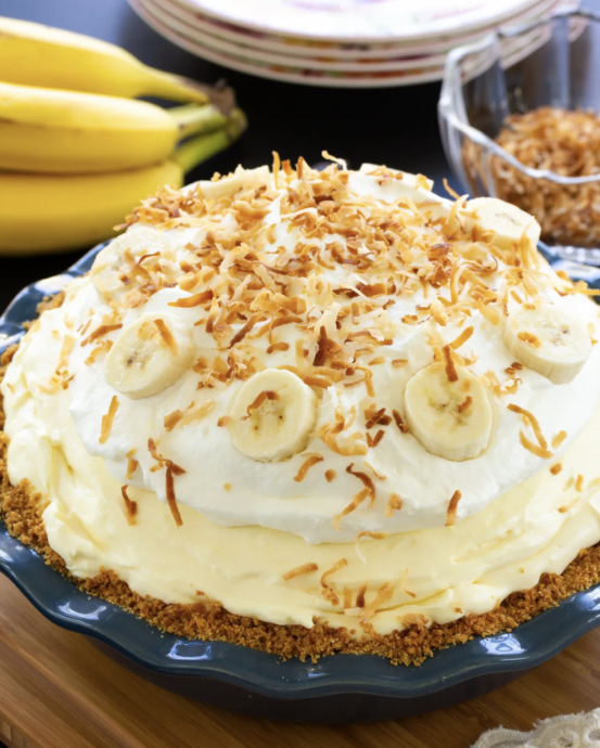 Fluffy Banana Cream Pie Recipe