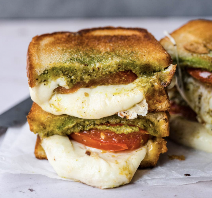 Caprese Grilled Cheese