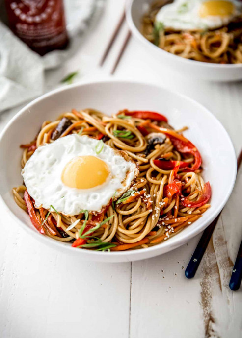 Sesame Vegetable Noodles