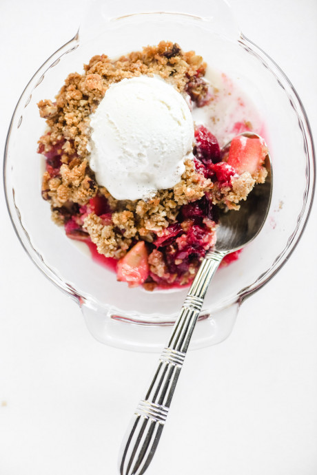 Cranberry Apple Crisp