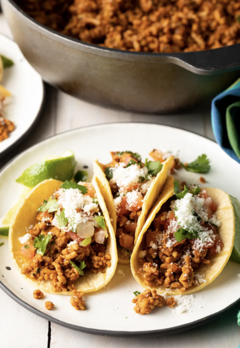 Zesty Ground Turkey Tacos (or Ground Chicken Tacos)