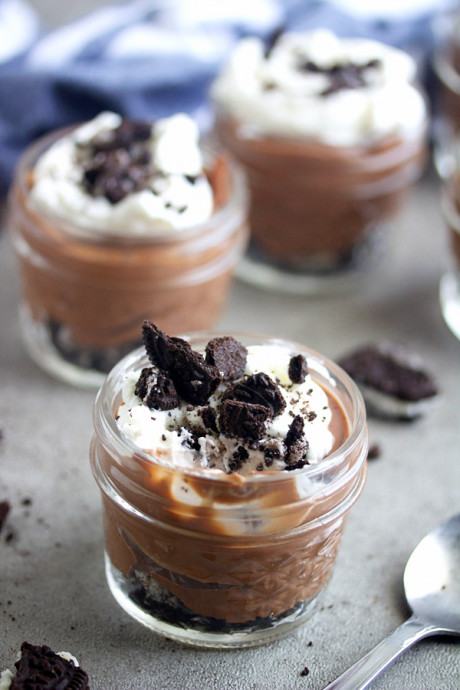 Chocolate Cream Pie in a Jar