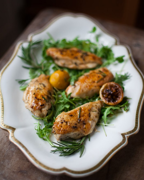 Roasted Rosemary Lemon Chicken Breasts