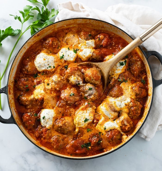 Ricotta Meatballs