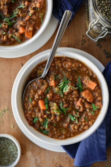 Classic French Lentil Soup