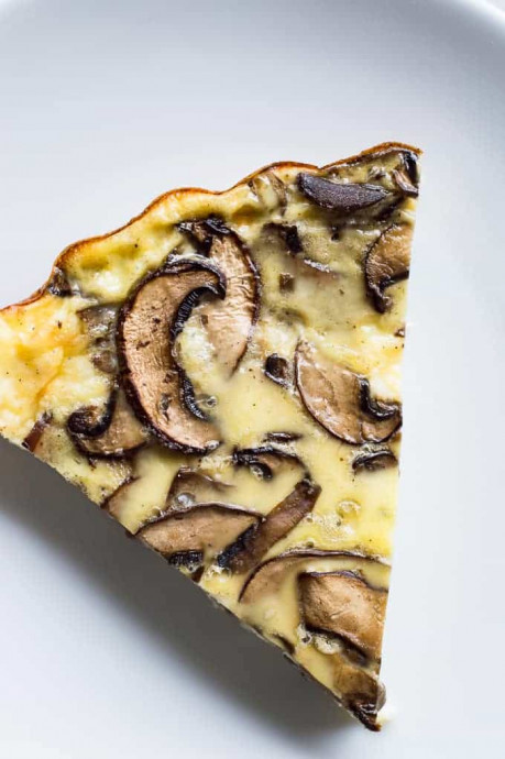 Mushroom Quiche