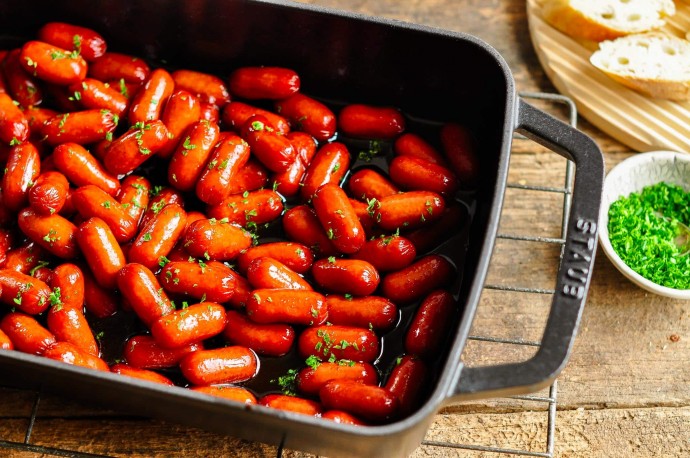 Honey Soy Glazed Cocktail Sausages Honey Soy Glazed Cocktail Sausages