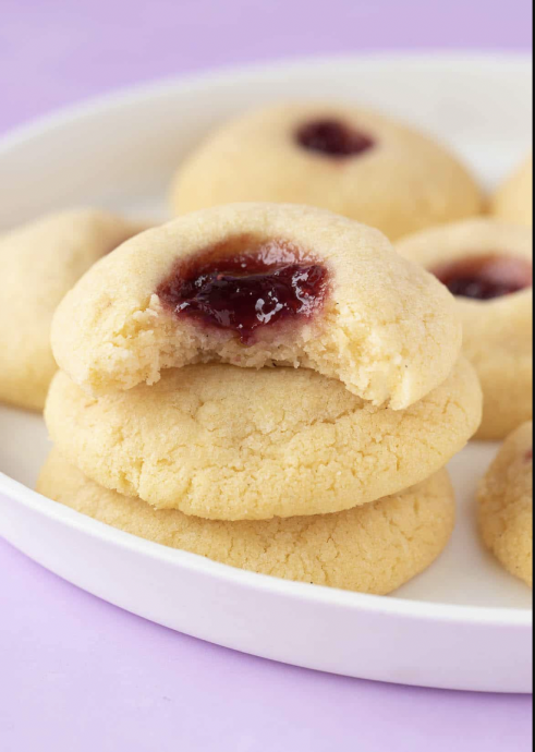 Jam Drop Cookies