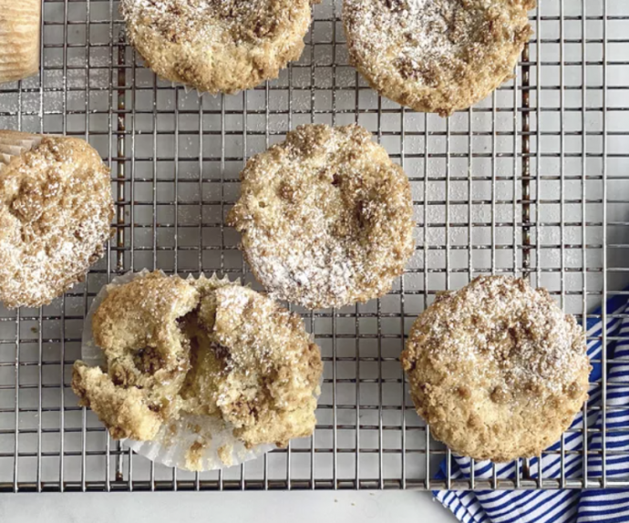 Sour Cream Coffee Cake Muffins