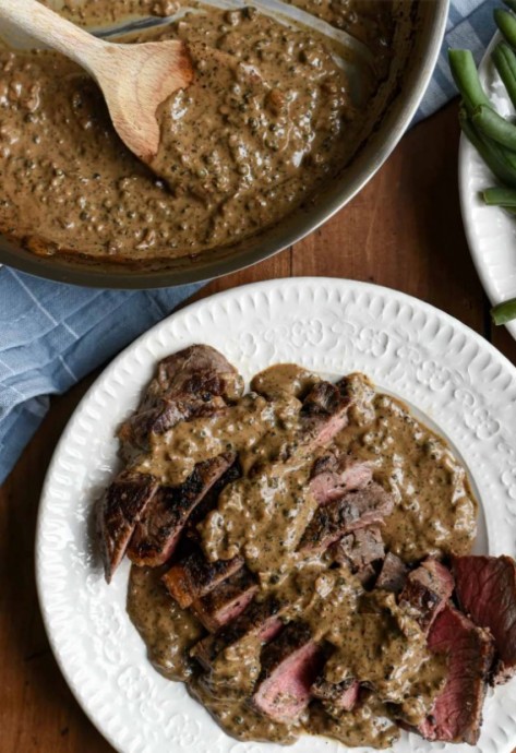 Classic Steak au Poivre