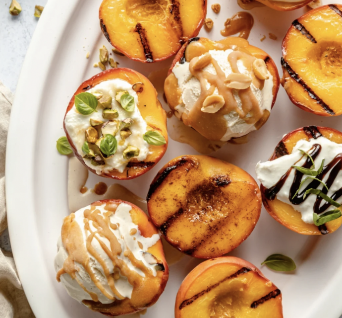 Grilled Peaches