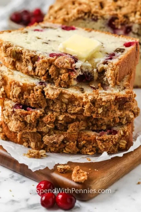 Cranberry Walnut Bread