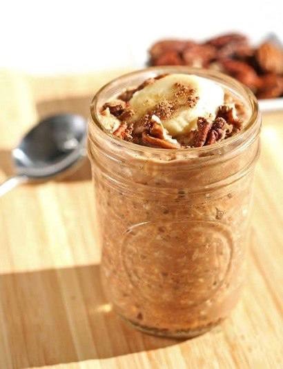 Peanut Butter Chocolate Overnight Oats Peanut Butter Chocolate Overnight Oats