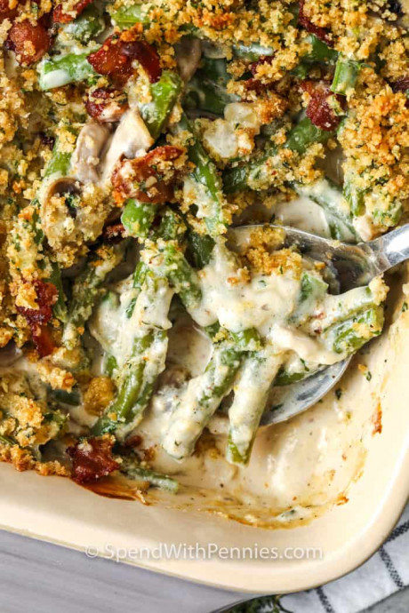 Bacon Green Bean Casserole