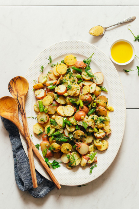 Simple French-Style Potato Salad