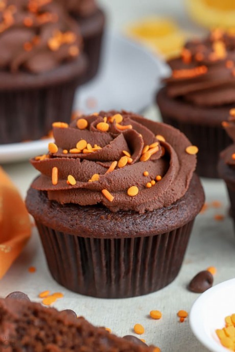 Chocolate Orange Cupcakes