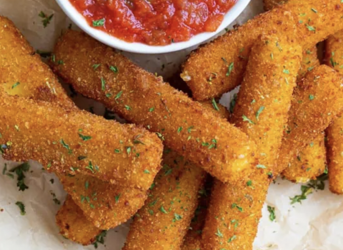 Easy Vegan Mozzarella Sticks