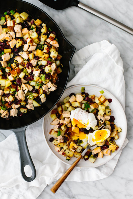 Turkey cranberry hash