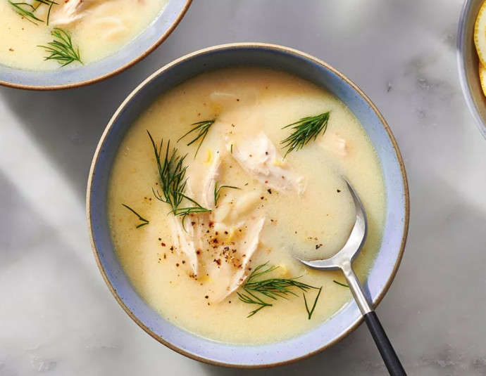 Avgolemono (Greek Lemon Chicken Soup)