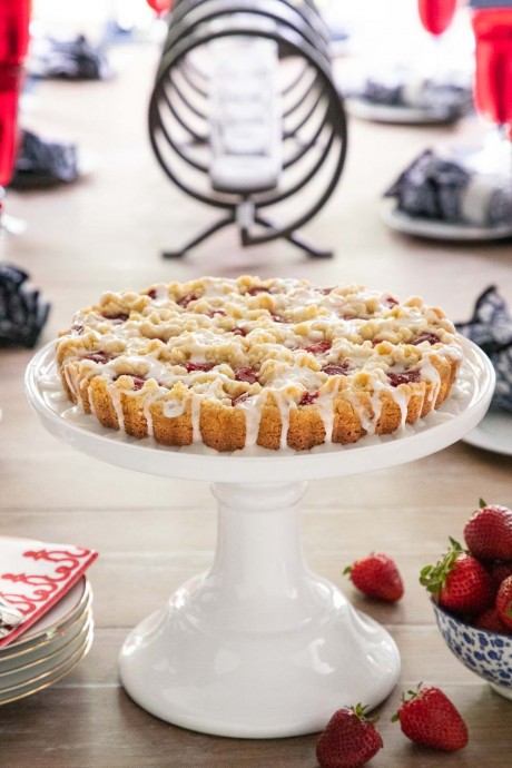 Fresh Strawberry Shortbread Tart Fresh Strawberry Shortbread Tart