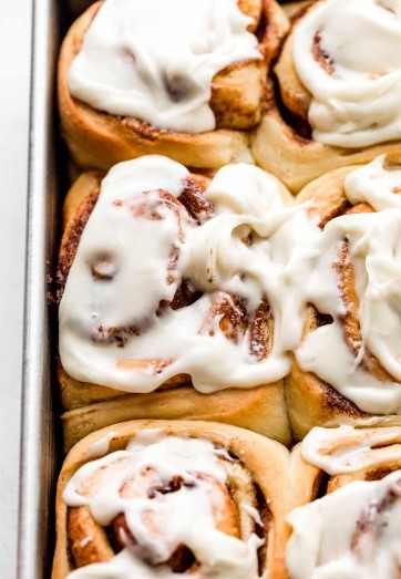 Homemade Overnight Cinnamon Rolls