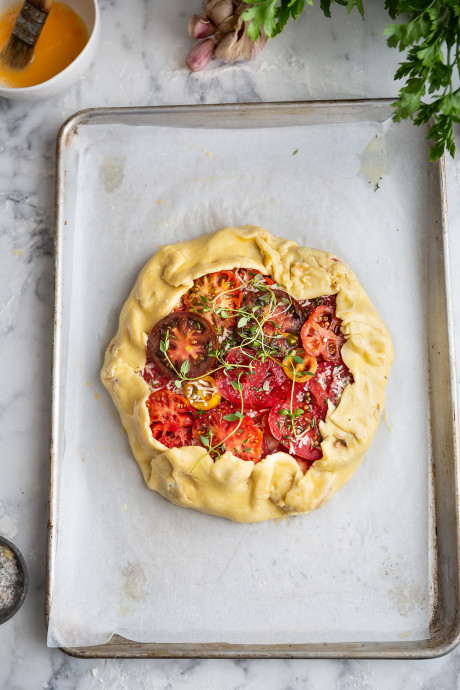 The best tomato galette