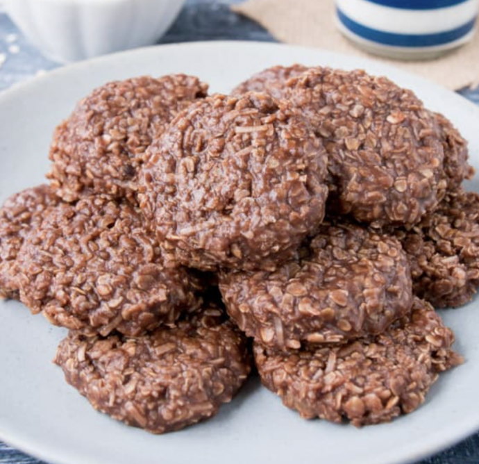 No-Bake Cookies with Coconut